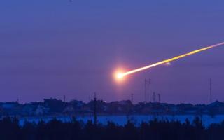Падение метеорита декабрь
